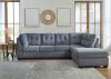Ashley Furniture 55303S2 Ashley Furniture 55303S2 Marleton - 2-Piece Sectional With Raf Corner Chaise - Denim