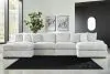 Ashley Furniture 25903S5 Ashley Furniture 25903S5 Stupendous - 4-Piece Sectional With Double Chaise - Alloy