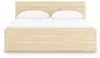 Ashley Furniture EB9632B24 Ashley Furniture EB9632B24 Onita - King Panel Platform Bed With 2 Side Storage - Natural