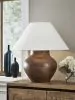 Ashley Furniture L207664 Whitham - Metal Table Lamp - Antique Copper Finish