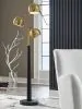 Ashley Furniture L206111 Sorcha - Metal Floor Lamp - Gold Finish / Black