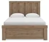 Ashley Furniture PCB2844B2 Ashley Furniture PCB2844B2 Oliandon - Queen Panel Bed - Light Brown