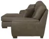 Jackson Furniture Industries 4043/75/42-19 Jackson Furniture Industries 4043/75/42-19 Royce - 2 Piece Sofa Chaise (RSF Loveseat / LSF Chaise) - Brown