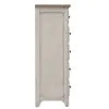 Liberty Furniture 652-BR41 Farmhouse Reimagined - 5 Drawer Chest - Antique White / Chestnut Tops