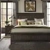Liberty Furniture 759-BR-KPB Liberty Furniture 759-BR-KPB Thornwood Hills - King Panel Bed - Rock Beaten Brown
