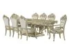 New Classic 40-992-DT Monique - Dining Table Top & Base - Pearl Silver