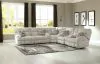 Jackson Furniture Industries 635/91/99/98-16 Jackson Furniture Industries 635/91/99/98-16 Ashland - 3 Piece Power Reclining Sectional With 4 Lay Flat Reclining Seats - Buff