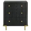 Coaster Fine Furniture 224330Q-S4 Arini - 4 Piece Queen Bedroom Set - Black And Natural