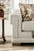 Furniture of America SM6437-LV Emely - Loveseat - Light Gray / Gold