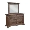 New Classic 00-658-DM New Classic 00-658-DM Mar Vista - Dresser & Mirror - Walnut