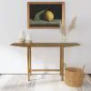Coaster Fine Furniture 930128 Darius - Solid Wood Entryway Console Table - Mango