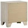 Coaster Fine Furniture 225061KE-S4 Trenton - 4 Piece Eastern King Bedroom Set - Rustic Cream