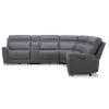Liberty Furniture 7007BG-UPH-6PCSEC Cooper - 6 Piece Sectional - Blue Gray