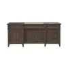 Liberty Furniture 297-HO-EXD Paradise Valley - Executive Desk - Saddle Brown