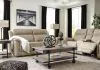 Ashley Furniture 5930247 Ashley Furniture 5930247 Next-Gen Durapella - 2 Seat PWR REC Sofa ADJ HDREST - Sand