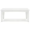 Ashley Furniture P111-701 Ashley Furniture P111-701 Hyland Wave - Rectangular Cocktail Table - White
