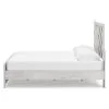 Ashley Furniture B3788B4 Cayboni - Queen Panel Bed - Whitewash