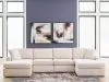Ashley Furniture 92103S19 Ashley Furniture 92103S19 Modmax - 4-Piece Double Chaise Sectional - Oyster