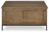 Ashley Furniture T686-9 Torlanta - Lift Top Cocktail Table - Brown