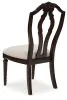 Ashley Furniture D764-01 Lavinton - Dining Upholstered Side Chair (Set of 2) - Tan / Brown