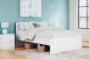 Ashley Furniture EB9630B8 Onita - Queen Panel Platform Bed - White