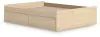 Ashley Furniture EB9632B15 Ashley Furniture EB9632B15 Onita - Queen Platform Bed With 2 Side Storage - Natural