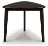 Ashley Furniture PCD607-16 Mallenette - Triangle Dining Room Table - Merlot