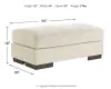Ashley Furniture 5200314 Maggie - Ottoman - Birch