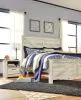 Ashley Furniture B331B10 Ashley Furniture B331B10 Bellaby - King Crossbuck Panel Bed - Whitewash