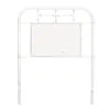 Liberty Furniture 179-BR11H-AW Liberty Furniture 179-BR11H-AW Vintage Series - Twin Metal Headboard - Antique White