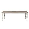 Liberty Furniture 244-T4490 Magnolia Manor - Rectangular Leg Table - Antique White