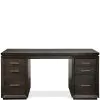 Riverside Furniture 23930 Prelude - Executive Desk - Dark Brown