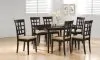 CoasterEveryday 100770 Gabriel - Oval Extension Leaf Dining Table - Cappuccino