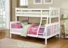 CoasterEveryday 460260 Chapman - Wood Twin Over Full Bunk Bed - White