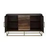 CoasterElevations 953466 Zara - 2-Door Wood Accent Storage Cabinet - Black Walnut