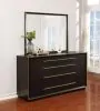 CoasterElevations 223263M Durango - 8-Drawer Dresser With Mirror - Smoked Peppercorn