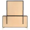 CoasterEveryday 224453M Kendall - 6-Drawer Dresser With Mirror - Black