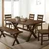 Furniture of America CM3114BN Woodworth - Bench - Walnut