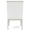 Riverside Furniture 82559 Hepburn - Upholstered Host Chair (Set of 2) - White