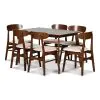 New Classic 40-331N-D6C New Classic 40-331N-D6C Morocco - 7 Piece Dining Room Set (Rectangle Dining Table & 6 Chairs) - Natural