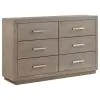 Coaster Fine Furniture 224850Q-S4 Kenora - 4 Piece Queen Bedroom Set - Barley Brown