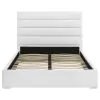 Coaster Fine Furniture 203511Q Felicity - Upholstered Queen Platform Bed - White