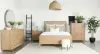 Coaster Fine Furniture 224300KW-S4 Arini - 4 Piece California King Bedroom Set - Sand Wash
