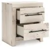 Benchcraft® B2310-92 Lawroy - Two Drawer Night Stand - Light Natural