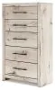 Benchcraft® B2310-46 Lawroy - Five Drawer Chest - Light Natural