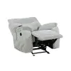 New Classic U2542-13-MST Chablis - Glider Recliner With Heat And Massage - Mist Gray