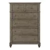 Liberty Furniture 104G-BR41 Liberty Furniture 104G-BR41 Twin Lakes - 5 Drawer Chest - Gray