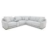 Liberty Furniture 6000SF-UPH-6PCSEC Liberty Furniture 6000SF-UPH-6PCSEC Blake - 6 Piece Sectional - Estero Smoke