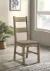 Coaster Fine Furniture 192922 Cardova - Solid Wood Dining Side Chair (Set of 2) - Vineyard Oak