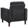 Coaster Fine Furniture 509983 Bowen II - Fabric Upholstered Track Arm Chair - Steel Gray